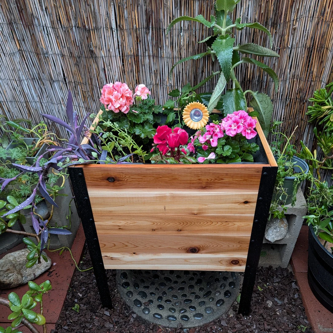 11.5″ x 24″ Raised Garden Bed - 30" TALL / Garden Grade - Image 15