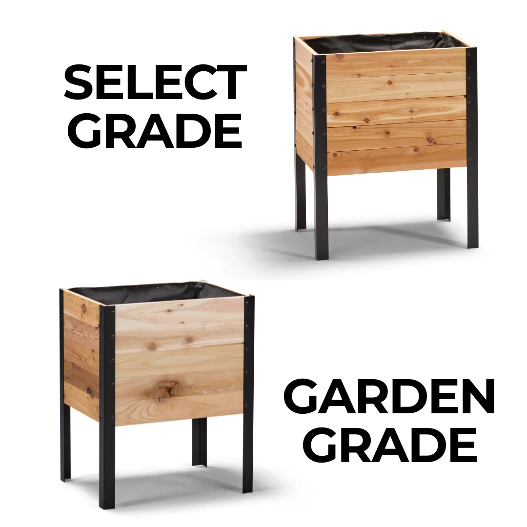 11.5″ x 24″ Raised Garden Bed - 30" TALL / Select Grade - Image 14