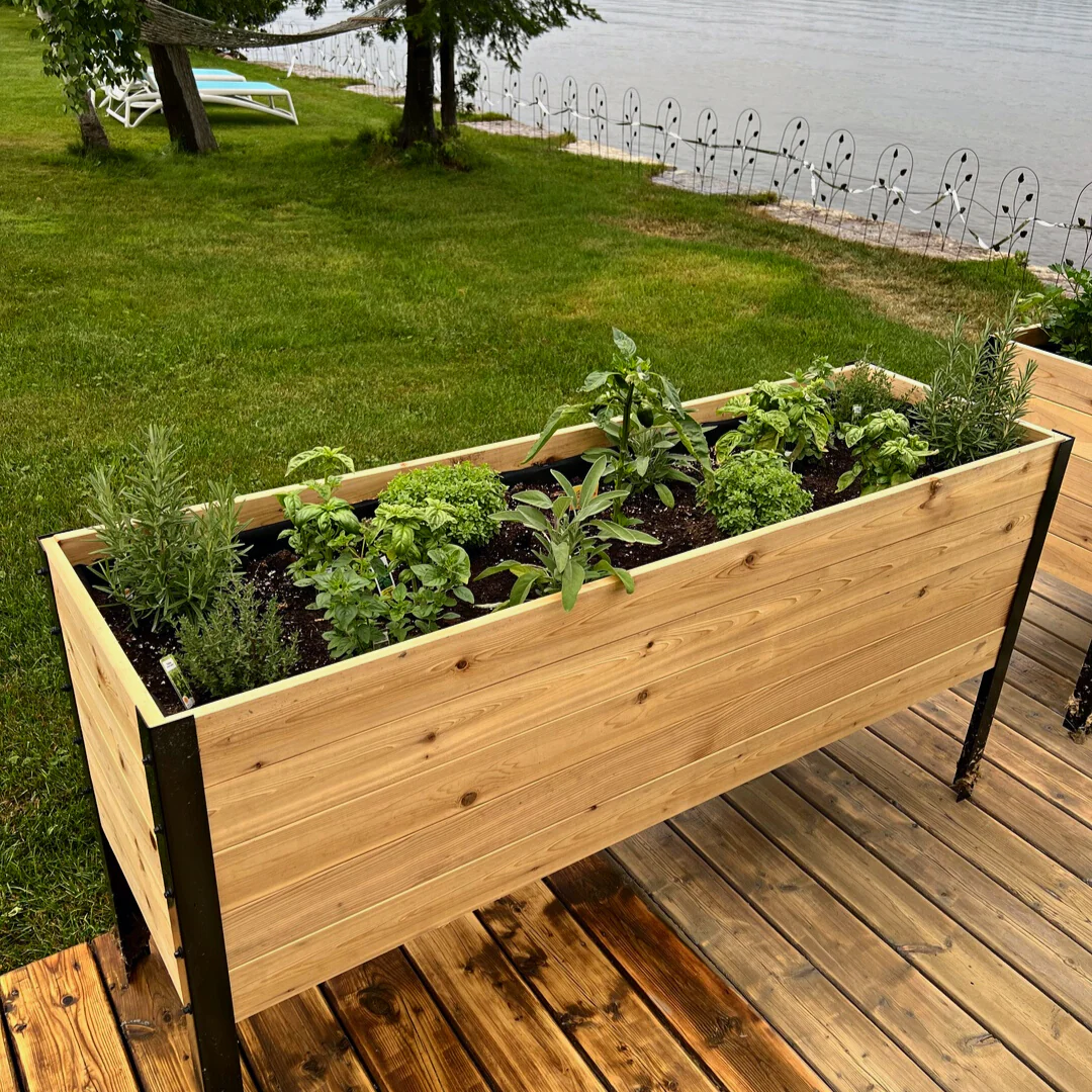 18" x 60" Raised Garden Bed - 30" TALL / Select Grade - Image 11