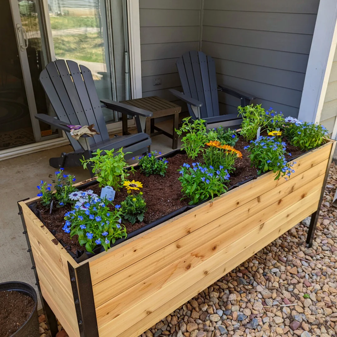 18" x 60" Raised Garden Bed - 30" TALL / Select Grade - Image 12