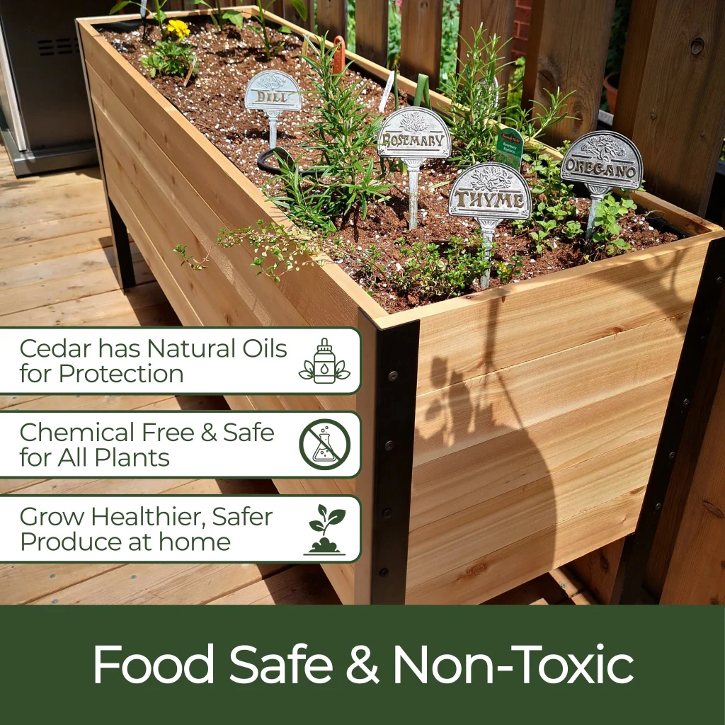 18" x 72" Planter Box - 24" TALL / Select Grade - Image 6