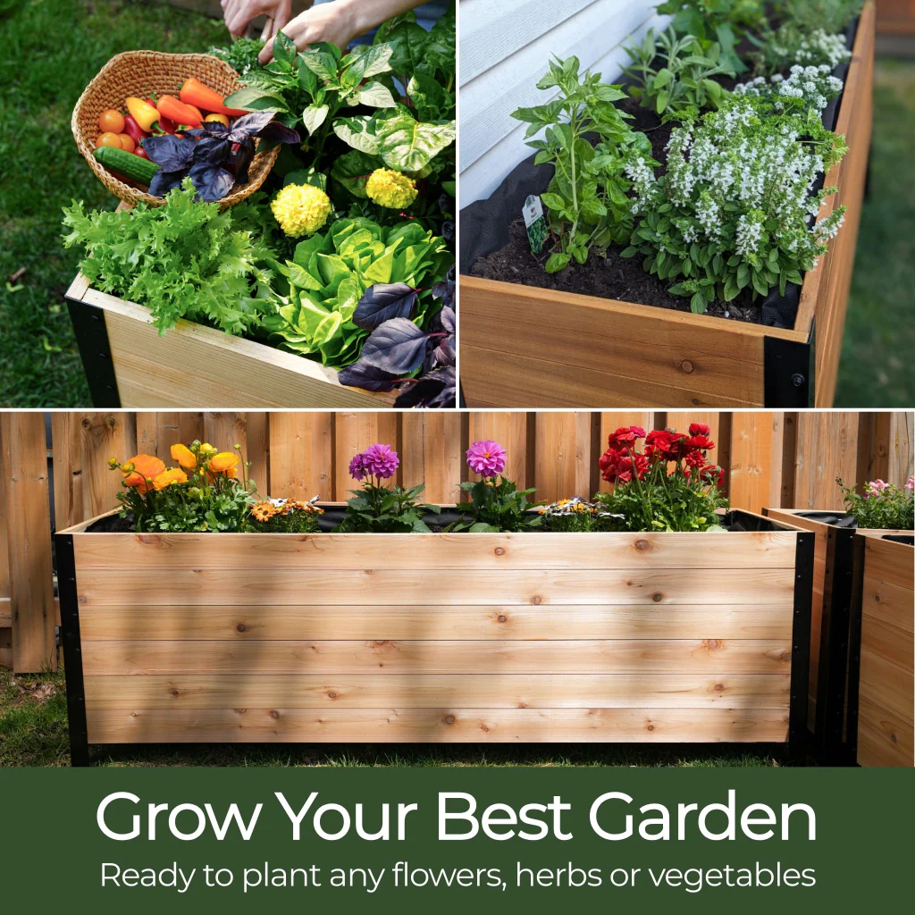 18" x 72" Planter Box - 24" TALL / Select Grade - Image 3