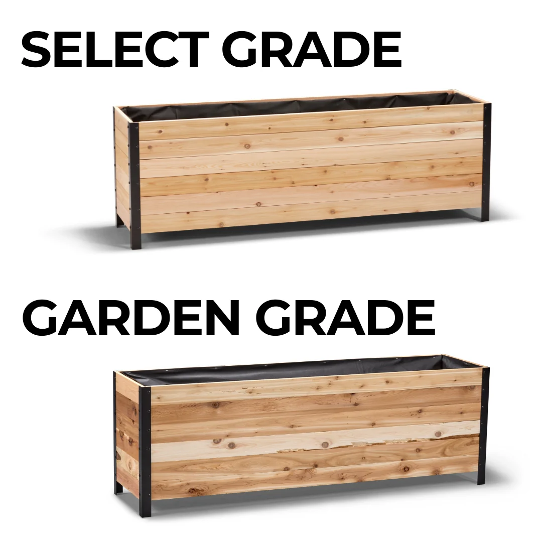 18" x 72" Planter Box - 24" TALL / Select Grade - Image 9